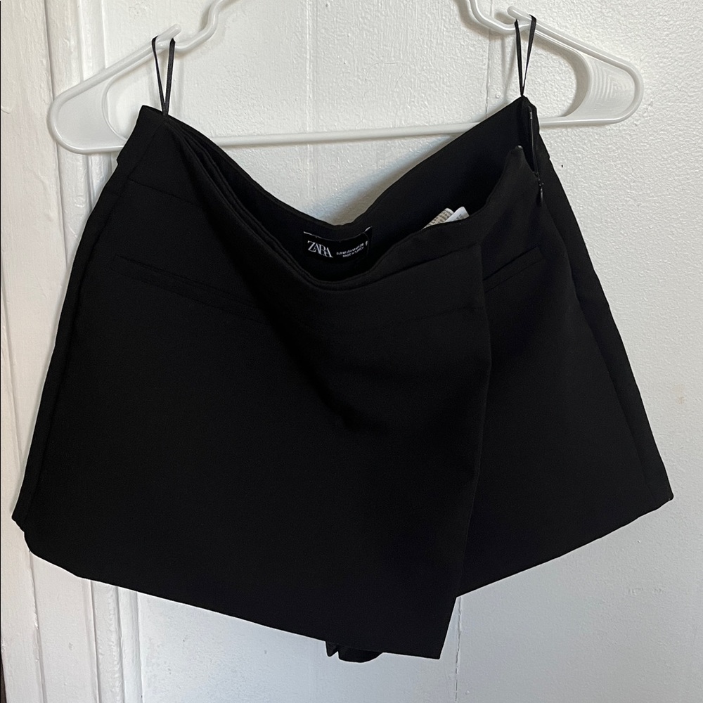 Zara Elegant Black Skort